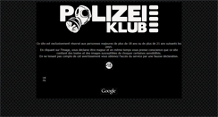 Desktop Screenshot of polizeiklub.com